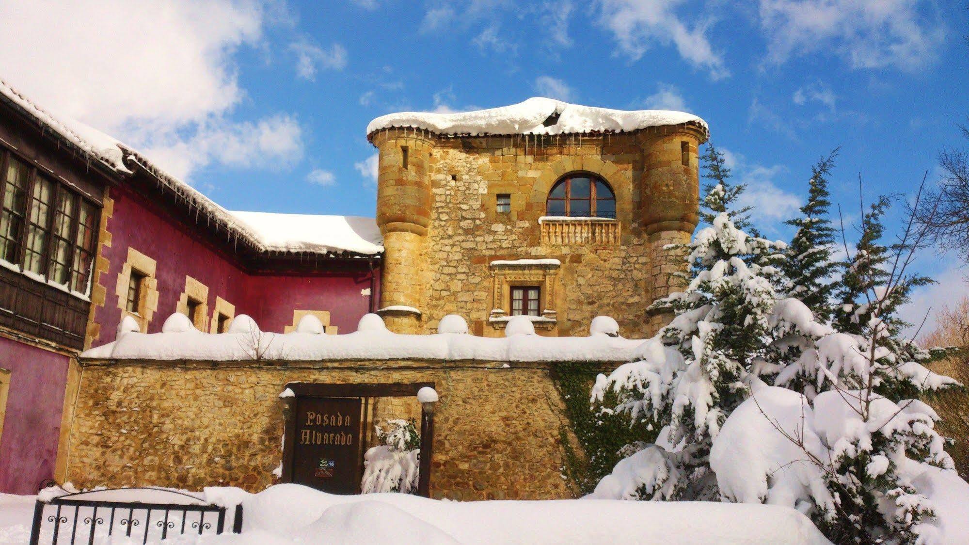 Palacio De Los Alvarado En Las Merindades El Ribero Екстериор снимка